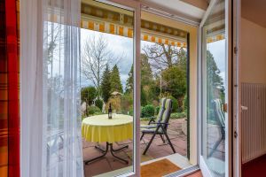 Image of Cozy apartment with large terrace, large garden and garden pond