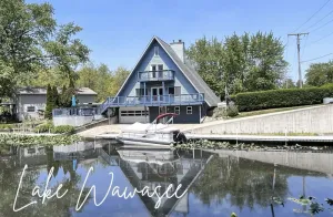 Image of Channel Front A-frame Retreat