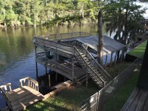 Image of 2 story Waterfront home on Big Cypress Bayou Caddo Lake