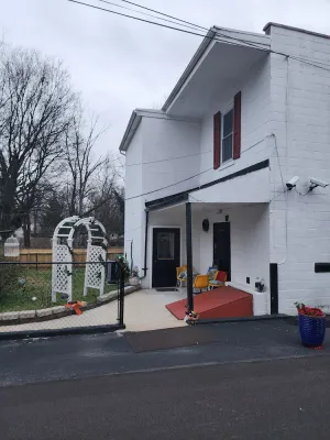 Image of Firehouse Rear Apartment near downtown with Functional Kitchen and TV Room