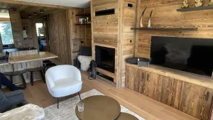 Image of Terrace apartment Mont d'Arbois Ski In Ski Out ideal for couple and 2 children