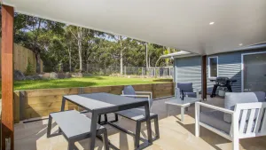 Image of Mcgrath welcomes you to Tabourie Gem close to the ocean