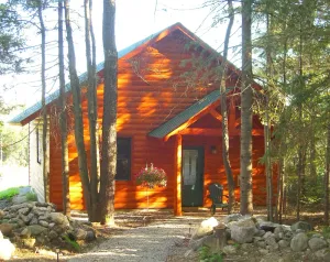 Image of Charming and meticulously cleaned cabin with panoramic view of the Green Mtns