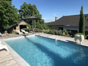 Image of Gîte in stone house with swimming pool between sarlat and brive