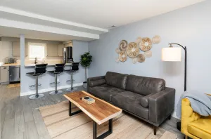 Image of A Private Boho-Modern Stay Minutes to Downtown w\/ KING Bed and Hidden Nook!