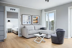 Image of Strandnahes Penthaus-apartment mit Dachterrasse, Tollem Meerblick & Zwei Bädern!