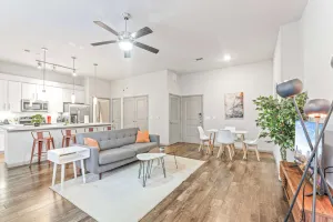 Image of Homey 2BR suite close to Downtown w\/ fast WiFi