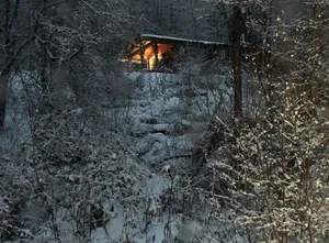 Image of Hunting or Ski Mountain Cabin