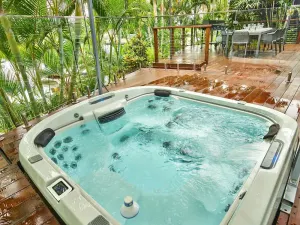 Image of Family Waterfront escape, Pool, Heated Spa