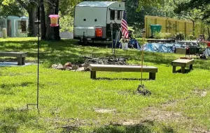 Image of Primitive Glamping Minutes from the River, Fishing, Swimming, Shopping, & Hiking