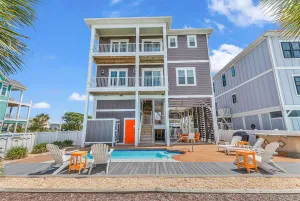 Image of 5-bedroom Vacation Home Just a Short Walk to the Ocean Isle Beach