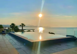Image of Haven of peace with infinity pool overlooking the sea