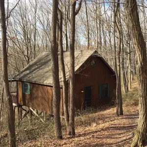 Image of Couples wooded getaway