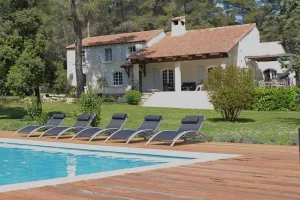 Image of Magnificent Bastide in the heart of alpilles, quiet absolute, exceptional position, private Tennis, Swimming pool warmed 7 rooms 4 bathrooms