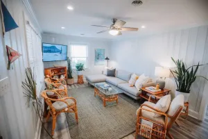 Image of Dreamy Bungalow on the Beach with nearby Lake, Marina, and State Park! Free Wifi