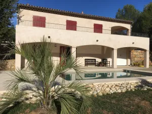 Image of VILLA WITH SWIMMING POOL BETWEEN SEA AND MOUNTAIN VAR CENTER