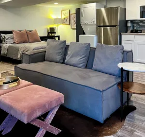 Image of STUDIO apt.  nightly or monthly stays with washer, dryer, work space and WiFi