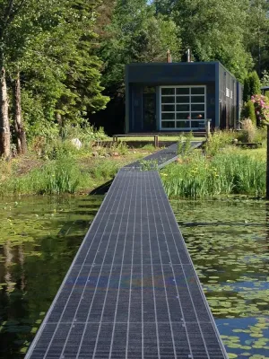 Image of Modern Dream Lake Samish Waterfront Home