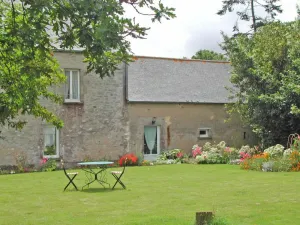 Image of Charming Cottage with Garden, Woodland Trails, and Modern Amenities in Countryside Normandy