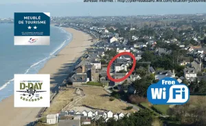 Image of BAIE MT ST MICHEL , JULLOUVILLE , VILLA Caprice Rdc , 50 m Mer ,7 pers , Prés Plage DDAY