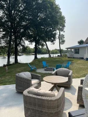 Image of Gorgeous lake front cottage. Enjoy those summer nights on the lake