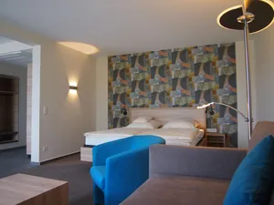 Image of Appartement mit Südbalkon, Klimaanlage und Schwimmbad + Sauna im Haus