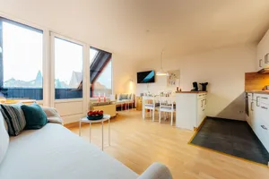 Image of Holiday Apartment \"Harzhygge\" - modern attic apartment with balcony