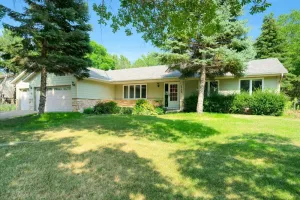 Image of Lake trail access, shops nearby, serene home