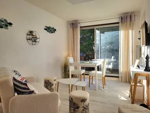 Image of Sea-View Studio with Balcony, Private Parking & Bikes - Sleeps 4