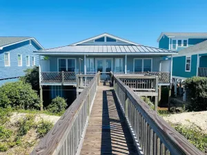 Image of King of the Sea - Oceanfront with Covered Oceanside Porch!