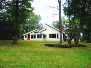 Image of Hot Tub and Fireplace, Private Setting -Woodstock, NY