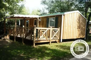 Image of Camping maeva Club La Mer Blanche **** - Mobile Home Groix 4 Rooms 6 People + TV