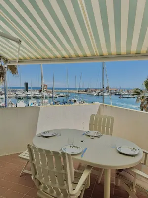 Image of Superb apartment overlooking the port and the sea with private parking 4RP221