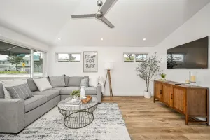 Image of Remodeled Beach Home with 2 Car Parking Patio and Firepit