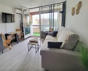 Image of Bright apartment with pool