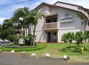 Image of 2 bedroom condo on the hillside across Kalapaki Bay