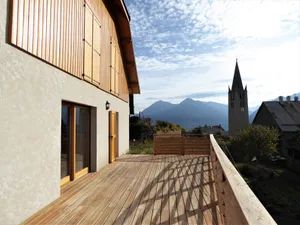 Image of New chalet near Briançon, very bright, overlooking garden