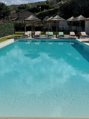 Image of House for 2 to 6 people, swimming pool, sandy beach 700 metres away