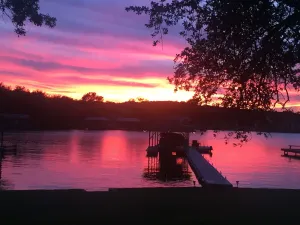Image of Luxury apartment is minutes from downtown. Lake and dock are on the property.