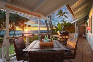 Image of Hale Moana - Best Value Beachfront Home Steps from Beach!
