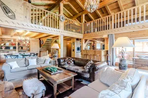 Image of Grand chalet de charme pour 14 pers. à 500m des télécabines, avec ascenseur et Wi-Fi - FR-1-754-8