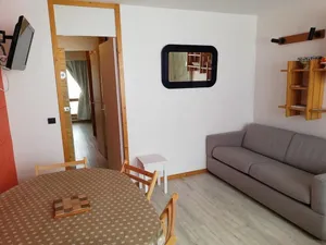 Image of 1st floor, view resort, terrace, tv, 36m², La Plagne