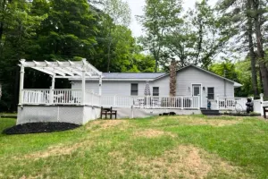 Image of Walk The Paved Bike Path To The Million Dollar Beach And Village of Lake George!