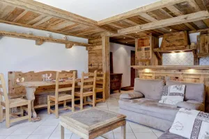 Image of 250m from shops, 5th floor, view mountain, balcony, tv, 50m², Courchevel