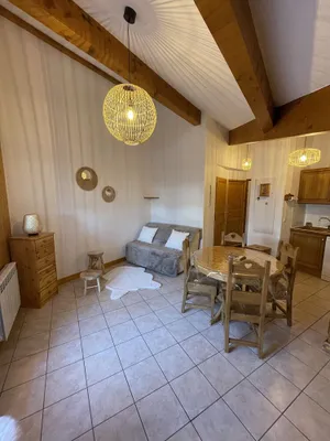 Image of Charmant Studio Cabine à Praz-Sur-Arly, Ideal Pour 4 avec Parking, Proche Village et Remontées - FR-1-603-17