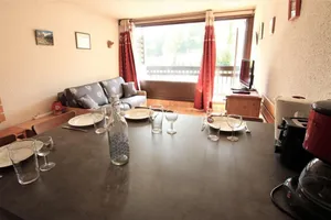 Image of 100m from resort center, 1st floor, swimming pool, tv, ski locker, 28m², Serre Chevalier