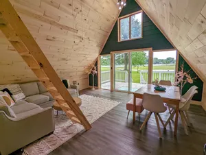 Image of The Little Green A-Frame