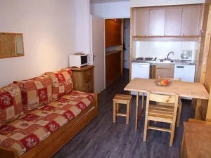 Image of 100m from resort center, 6th floor, balcony, tv, ski locker, 20m², Val Thorens