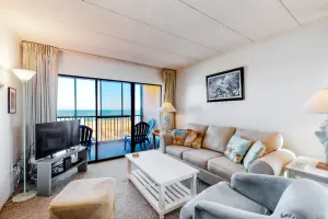 Image of Waterfront Condo w\/Balcony, Views, Central A\/C, Private Washer\/Dryer, Free WiFi