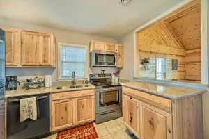 Image of Breathtaking Elkin Getaway w\/ Vineyard Views!
